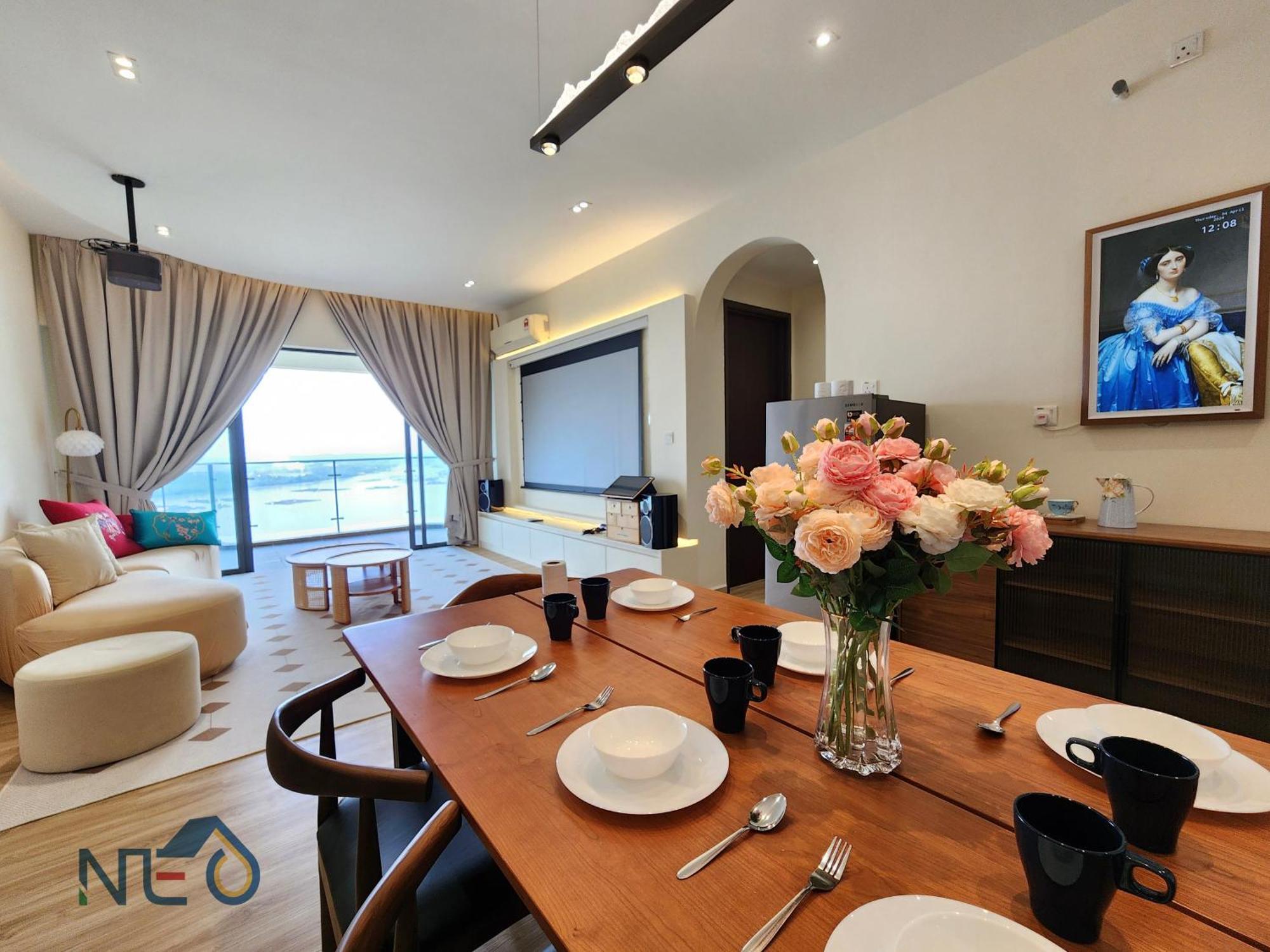 Country Garden Danga Bay Instyle Sea View Homestay Suite By Neo Johor Bahru Pokoj fotografie